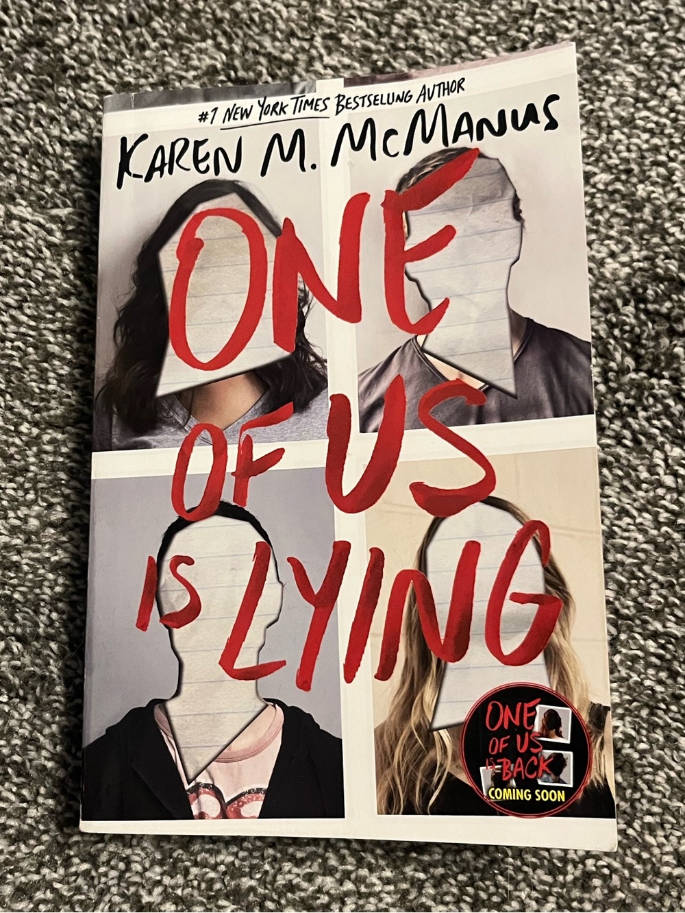 3/$20 - One of Us is Lying by Karen M. McManus - Booktok Paperback